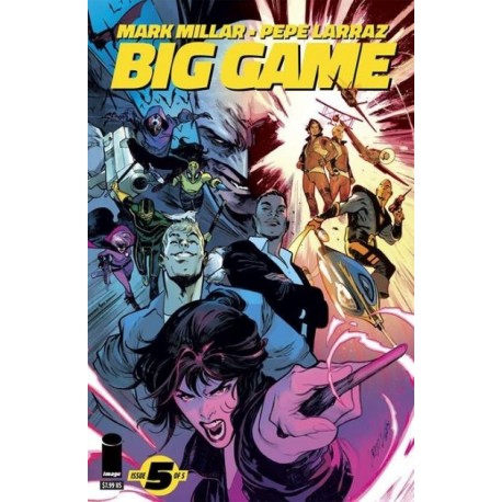 Big Game Issue 5 of 5 Mark Millar, Pepe Larraz
