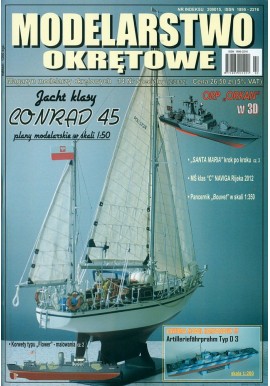 Modelarstwo Okrętowe 14 Nr specjalny 2/2012 Jacht klasy CONRAD 45