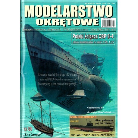 Modelarstwo Okrętowe 17 Nr specjalny 1/2014 Polski ścigacz ORP S-4