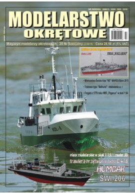 Modelarstwo Okrętowe 20 Nr specjalny 2/2015 HUMBAK ŚWI-206 trawler przetwórnia typu B-418