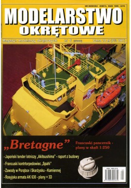 Modelarstwo Okrętowe nr 6 (5/2006) "Bretagne" Francuski pancernik