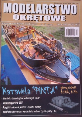 Modelarstwo Okrętowe nr 10 (3/2007) Karawela "PINTA"
