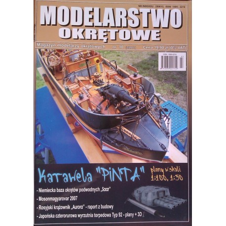 Modelarstwo Okrętowe nr 10 (3/2007) Karawela "PINTA"