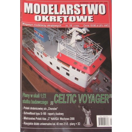 Modelarstwo Okrętowe nr 16 (3/2008) Statek badawczy "CELTIC VOYAGER"