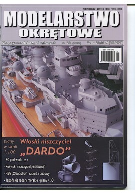 Modelarstwo Okrętowe nr 20 (1/2009) Włoski niszczyciel "DARDO"