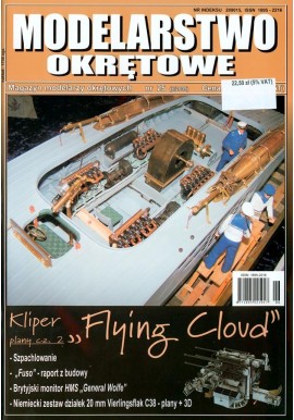 Modelarstwo Okrętowe nr 25 (6/2009) Kliper "Flying Cloud" cz. 2