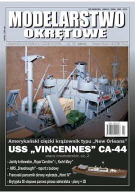 Modelarstwo Okrętowe nr 27 (2/2010) USS "VINCENNES" CA-44 cz. 2