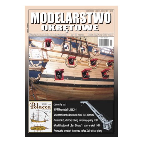 Modelarstwo Okrętowe nr 38 (1/2012) Polacca 1696 rok cz. 1