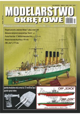 Modelarstwo Okrętowe nr 50 (1/2014) ORP "SOKÓŁ" ORP "DZIK"