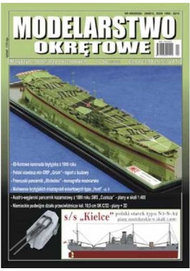 Modelarstwo Okrętowe nr 56 (1/2015) s/s Kielce polski statek typu N3-S-A2