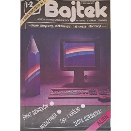 BAJTEK Magazyn komputerowy Rok 1990 nr 49-58 [KOMPLET]