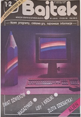BAJTEK Magazyn komputerowy Rok 1990 nr 49-58 [KOMPLET]