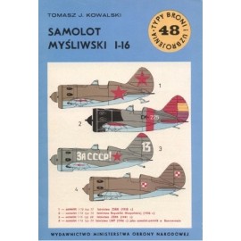 Samolot myśliwski I-16 Tomasz J. Kowalski