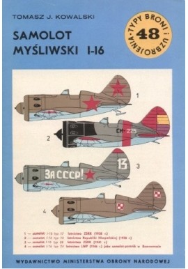 Samolot myśliwski I-16 Tomasz J. Kowalski