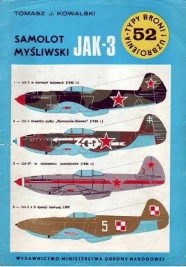 Samolot myśliwski JAK-3 Tomasz J. Kowalski