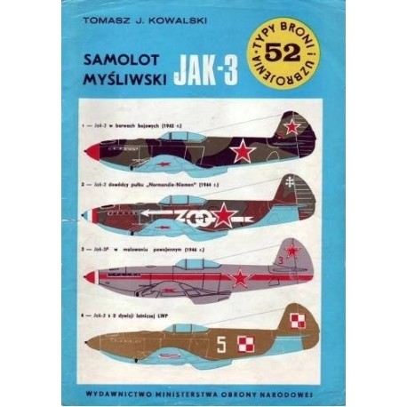 Samolot myśliwski JAK-3 Tomasz J. Kowalski