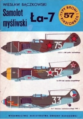 Samolot myśliwski Ła-7 Wiesław Bączkowski