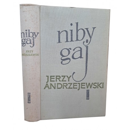 ANDRZEJEWSKI Jerzy - Niby Gaj [ AUTOGRAF 1961]