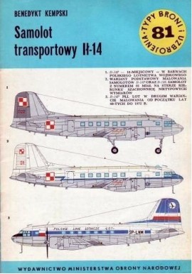 Samolot transportowy Ił-14 Benedykt Kempski