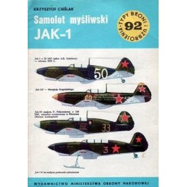 Samolot myśliwski JAk-1 Krzysztof Cieślak