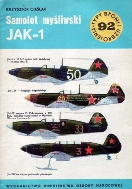 Samolot myśliwski JAk-1 Krzysztof Cieślak