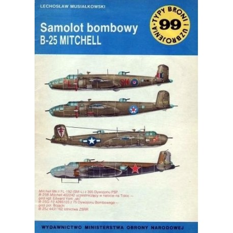 Samolot bombowy B-25 MITCHELL Lechosław Musiałkowski