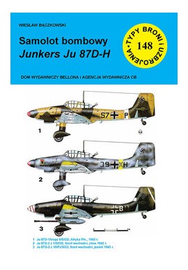 Samolot bombowy Junkers Ju 87D-H Wiesław Bączkowski