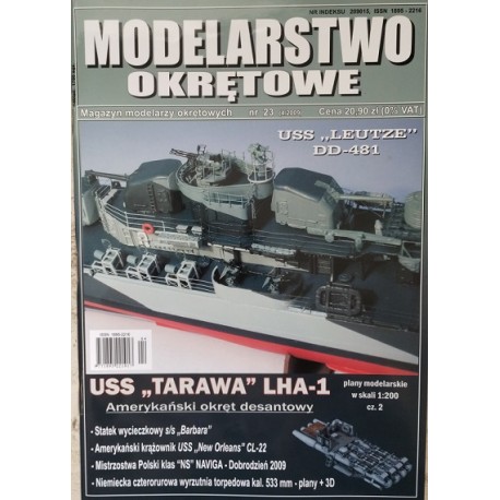 Modelarstwo Okrętowe nr 23 (4/2009) USS "TARAWA" LHA-1 cz. 2