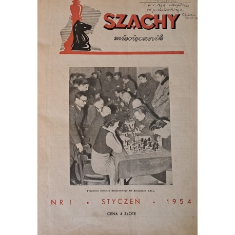 SZACHY miesięcznik Rok VIII i IX 20 numerów 1954 -1955 [czasopismo]