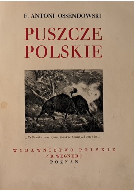 [CUDA POLSKI] OSSENDOWSKI F. Antoni - Puszcze polskie. [1936]