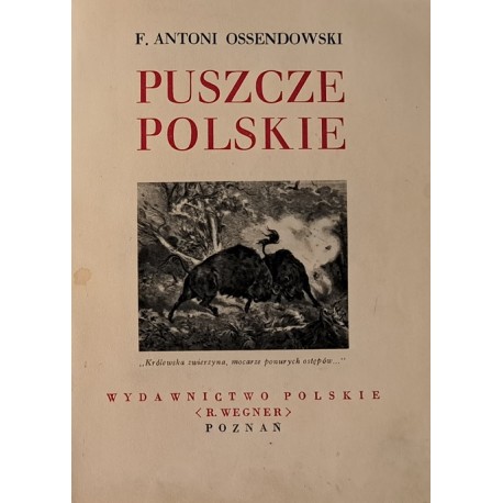 [CUDA POLSKI] OSSENDOWSKI F. Antoni - Puszcze polskie. [1936]