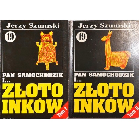 Pan Samochodzik i... Złoto Inków Jerzy Szumski (kpl - 2 tomy)