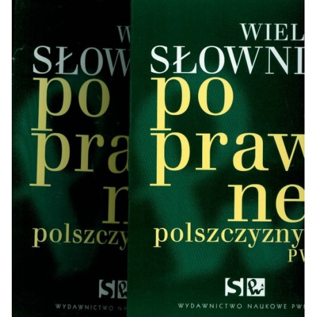 Wielki słownik poprawnej polszczyzny PWN Andrzej Markowski (red.) (kpl - 2 tomy)