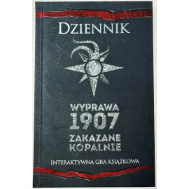 Dziennik Wyprawa 1907 Zakazane kopalnie Interaktywna gra książkowa Giorgos Kiafas