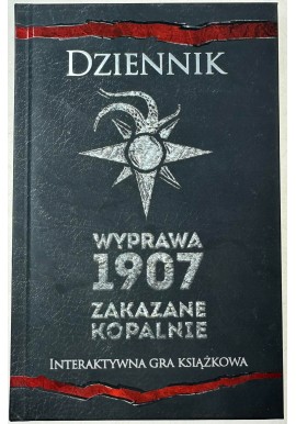 Dziennik Wyprawa 1907 Zakazane kopalnie Interaktywna gra książkowa Giorgos Kiafas