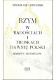 Rzym w radościach i troskach dawnej Polski Momenty historyczne Bolesław Leitgeber