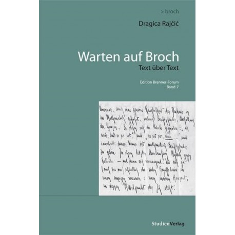 Warten auf Broch: Text über Text Dragica Rajčić