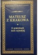 O praktykach kurii rzymskiej Mateusz z Krakowa