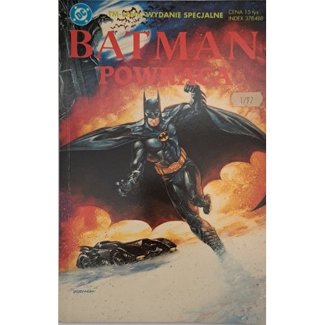 Batman powraca 1/92 WYDANIE SPECJALNE