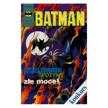 Batman 12/1991 Rycerz ciemności spotyka złe moce