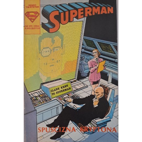 Superman 3/91 Spuścizna Kryptona