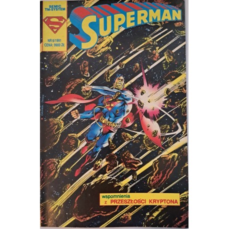 Superman 6/1991 Wspomnienia z przeszłości Kryptona