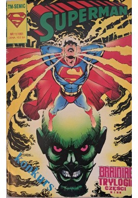 Superman 11/1991 Brainiac trylogia część I i II