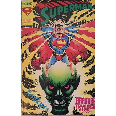 Superman 11/1991 Brainiac trylogia część I i II