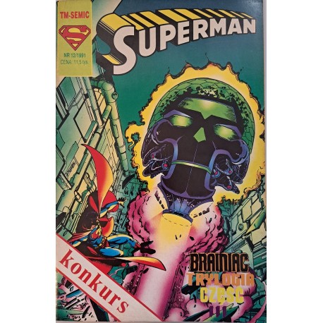 Superman 12/1991 Brainiac trylogia część III