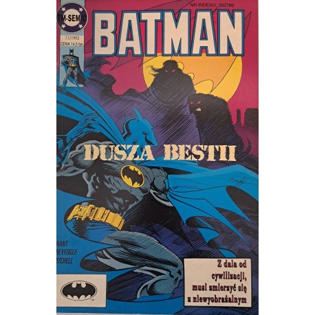 Batman 11/1992 Dusza Bestii