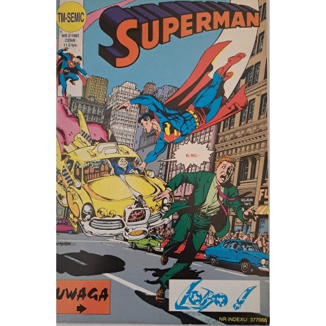 Superman 2/1992 Uwaga Lobo!