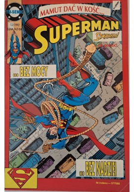 Superman 12/1992 Bez mocy Bez nadziei