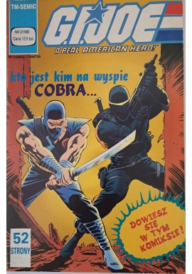 G.I. Joe A real american hero 2/1992 Kto jest kim na wyspie Cobra
