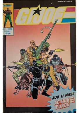 G.I. Joe 1/1992 Już u nas! Action Force